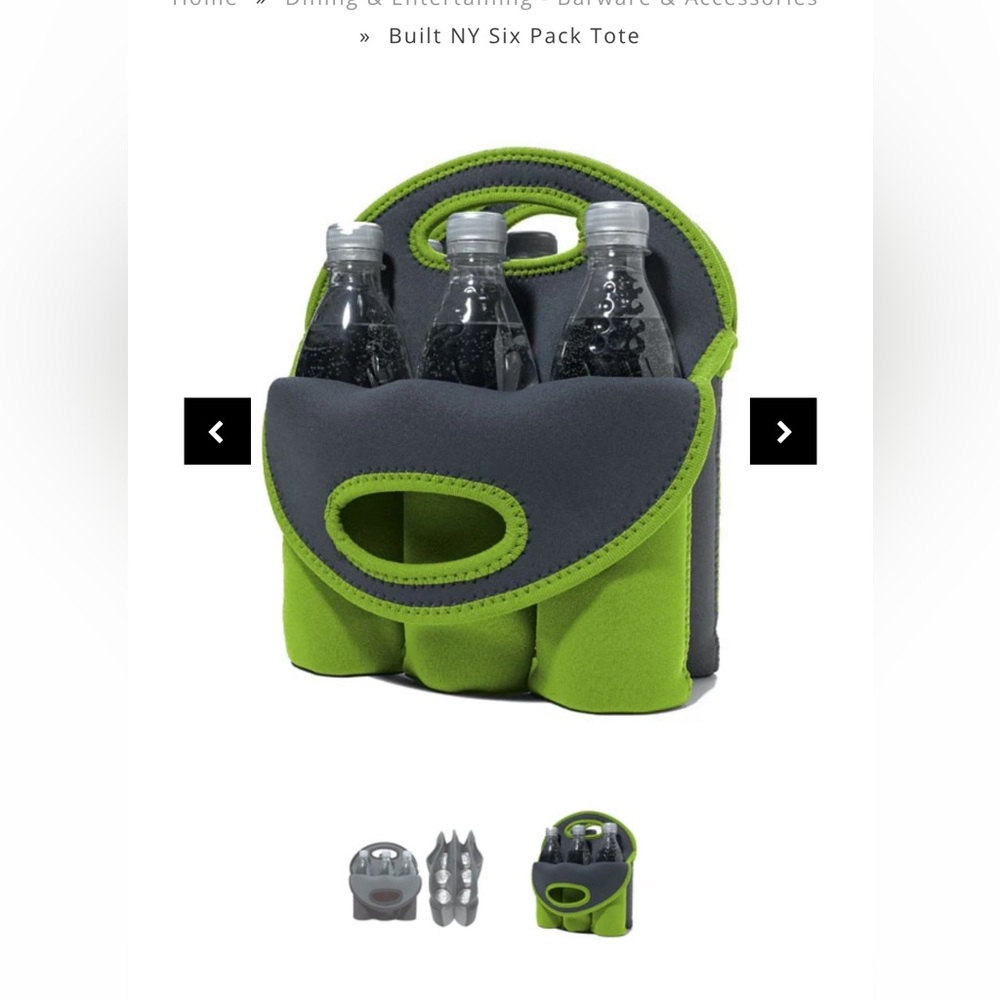 BUILT NY Green Insulated Tote